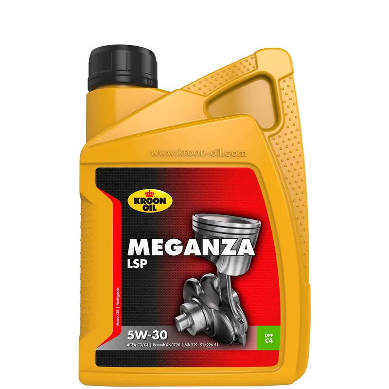 Kroon Oil Meganza LSP 5w30 motorolie 1 liter Snelle Levering